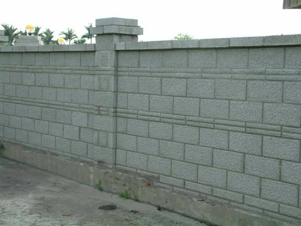 庭院石材围墙效果图